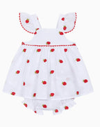 SS26 Deolinda Baby Girls Strawberry Set