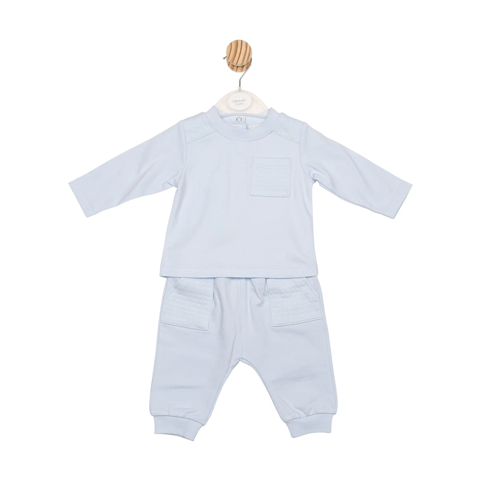 AW25 Mintini Boys Blue Top & Jogpant MB6634