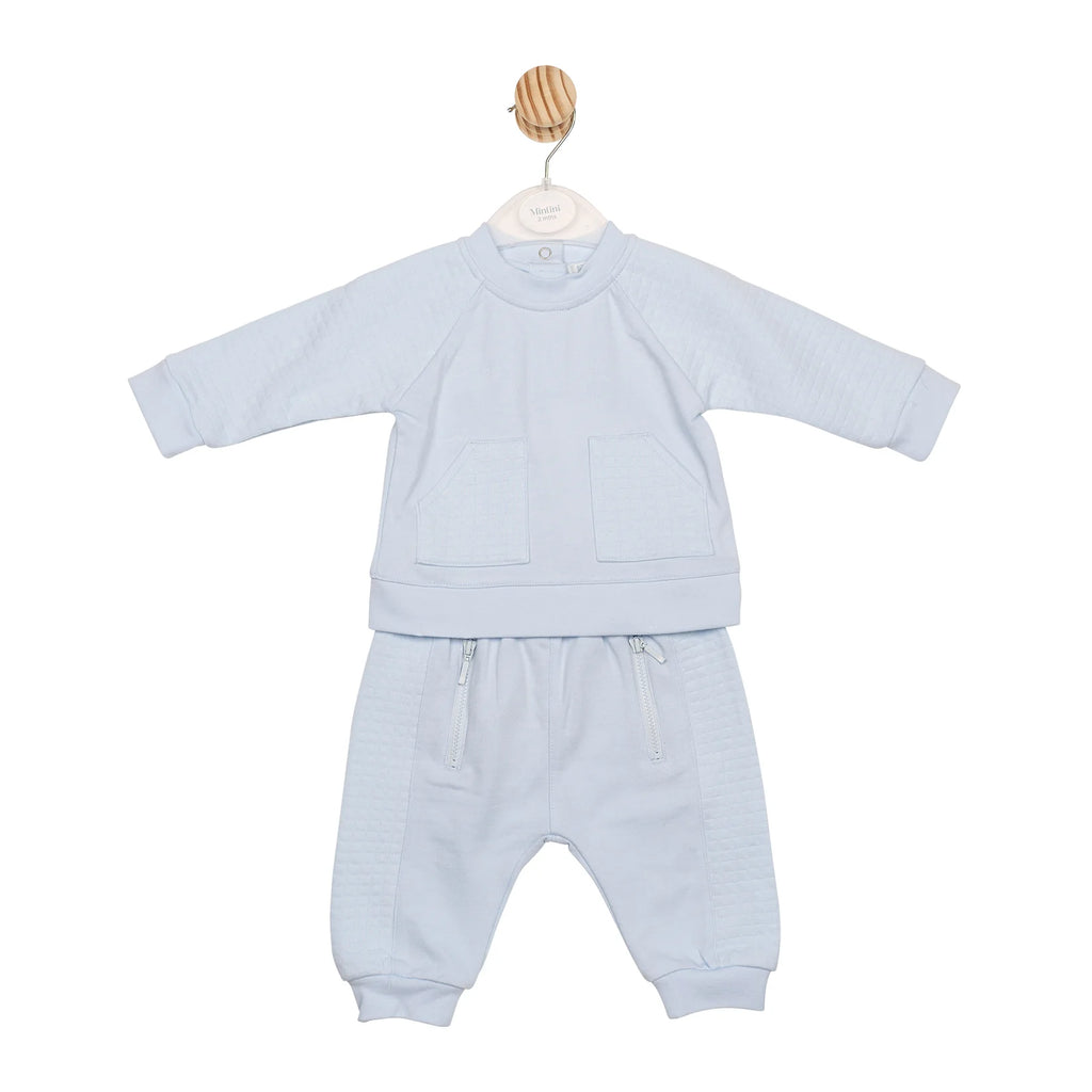 AW25 Mintini Boys Blue Top & Jogpant MB6635