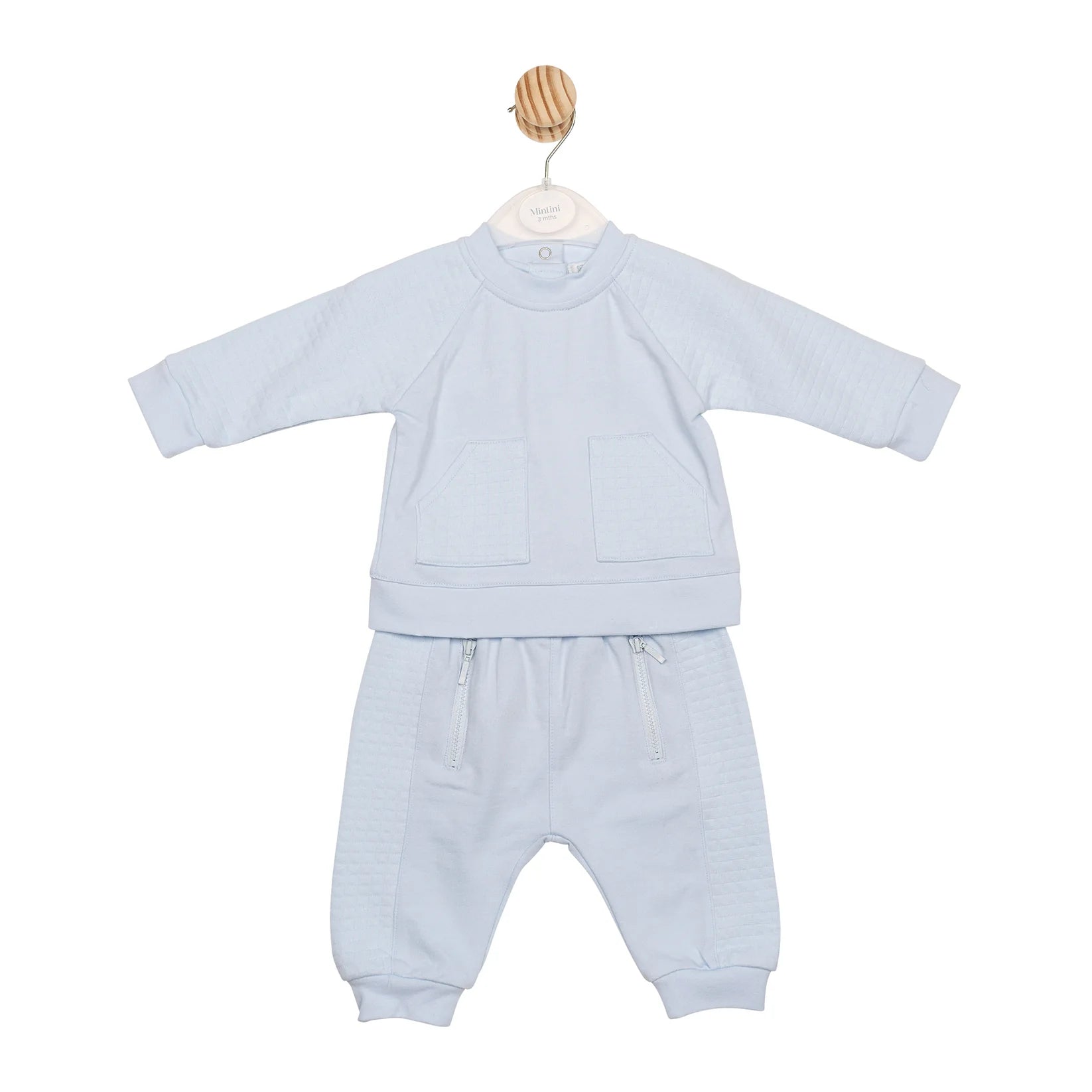 AW25 Mintini Boys Blue Top & Jogpant MB6635