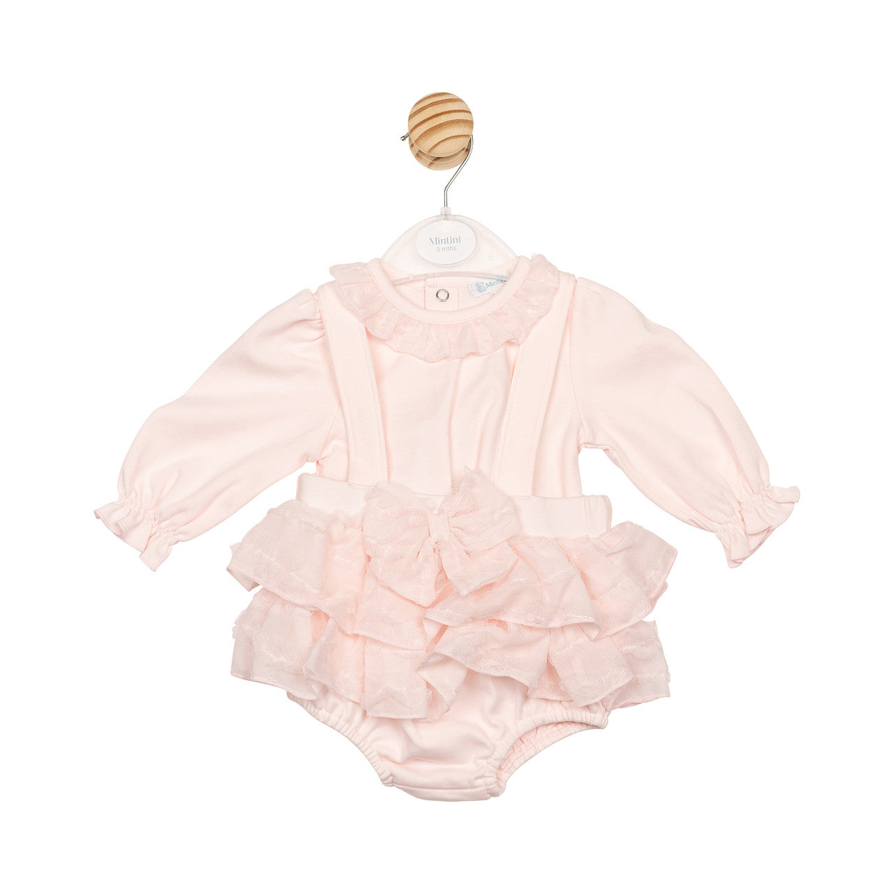 AW25 Mintini Girls Pink Top & Jampant Set