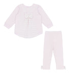Pre Order Pastels & Co Girls Lainey Pink Leggings Set