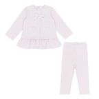 AW26 Pastels & Co Girls Pink Tunic Leggings Set - Alana