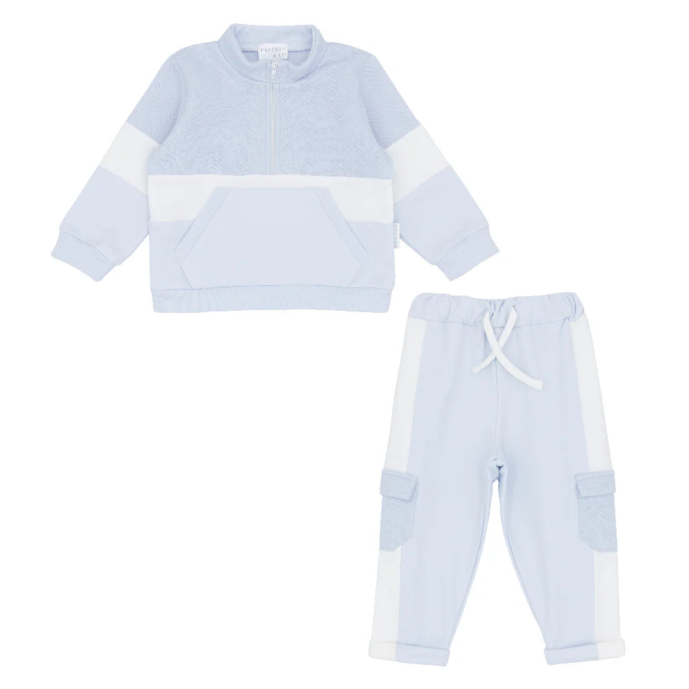 AW25 Pastels & Co Boys Blue Aston Tracksuit