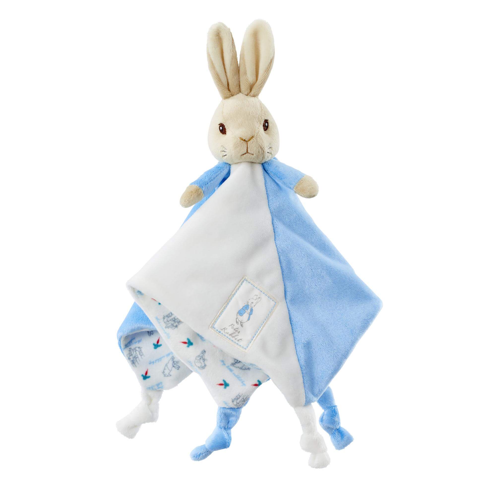 Peter Rabbit Blue Comfort Blanket