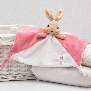 Peter Rabbit Collection Flopsy Pink Comfort Blanket