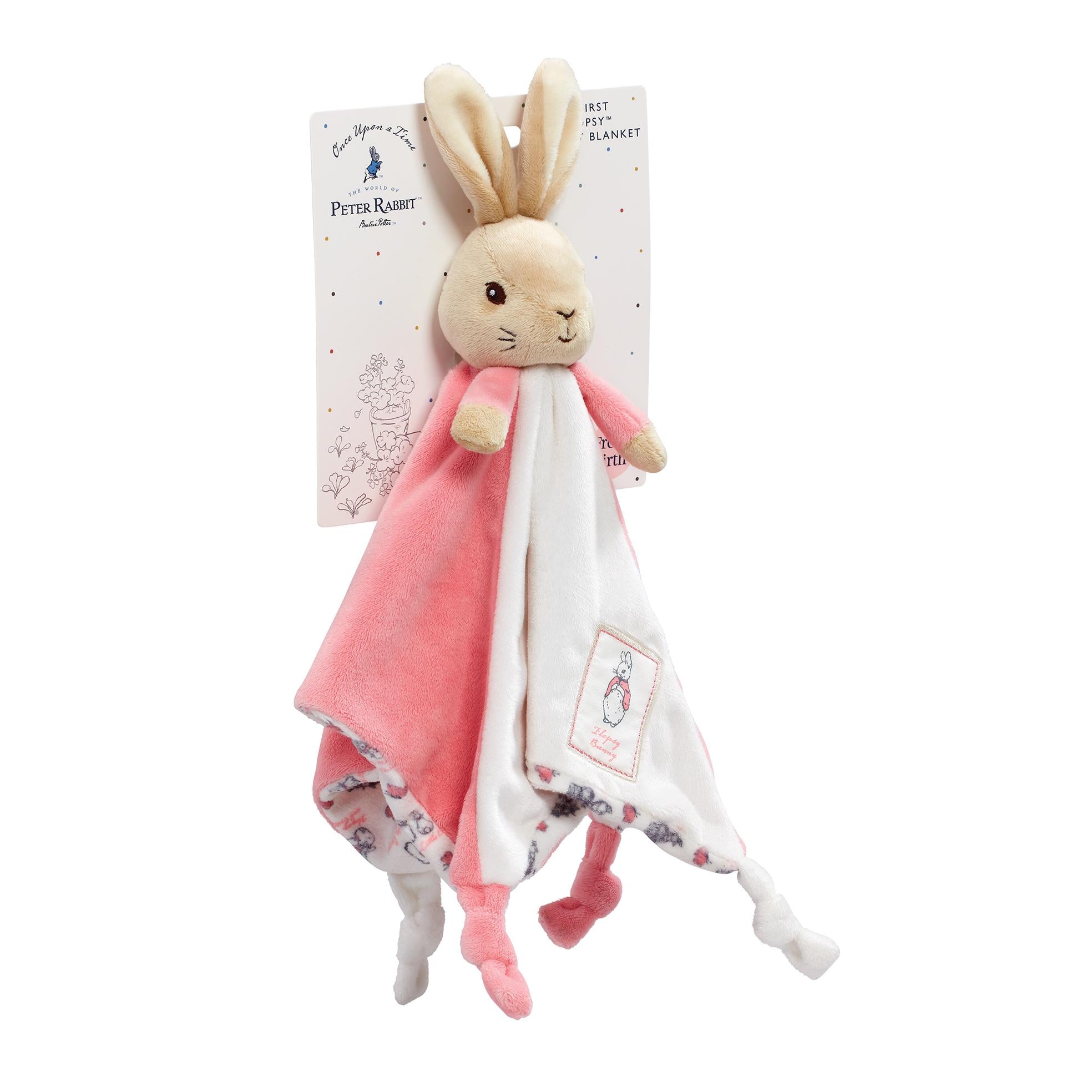 Peter Rabbit Collection Flopsy Pink Comfort Blanket