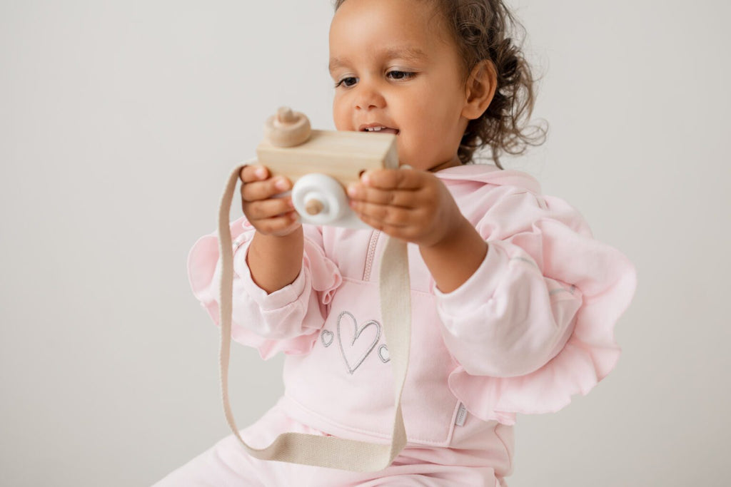 AW25 Pastels & Co Girls Kirsty Pink Hooded Sweatshirt & Jogger