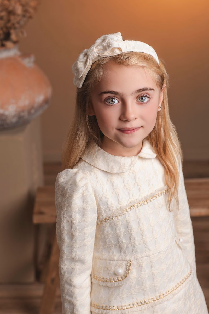 AW26 Rochy Girls Ivory Chanel Headband