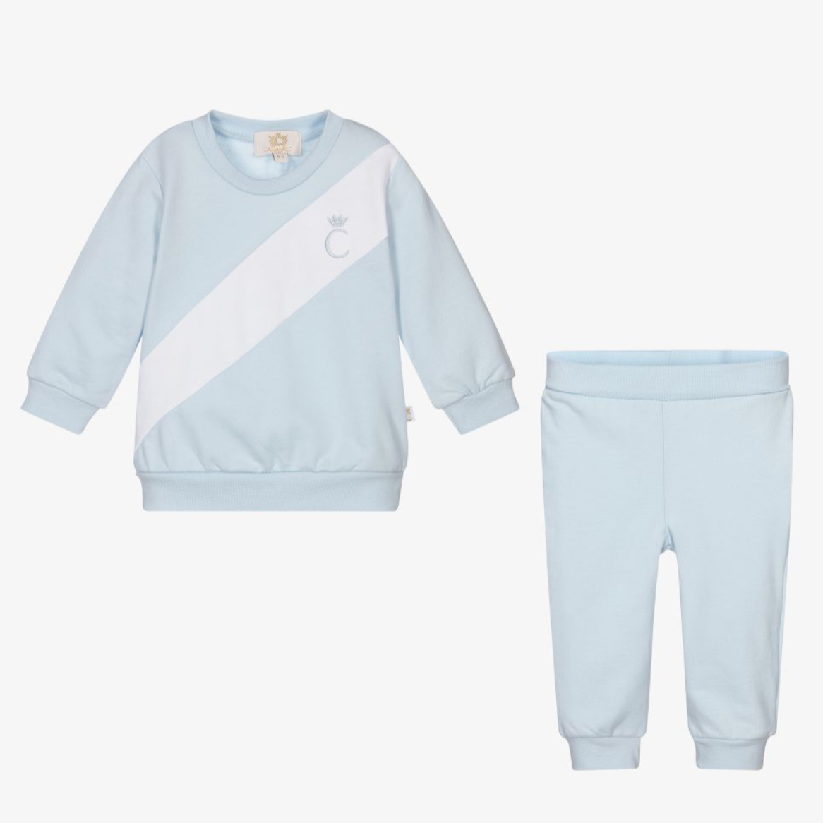 Caramelo Kids Boys Baby Blue Tracksuit
