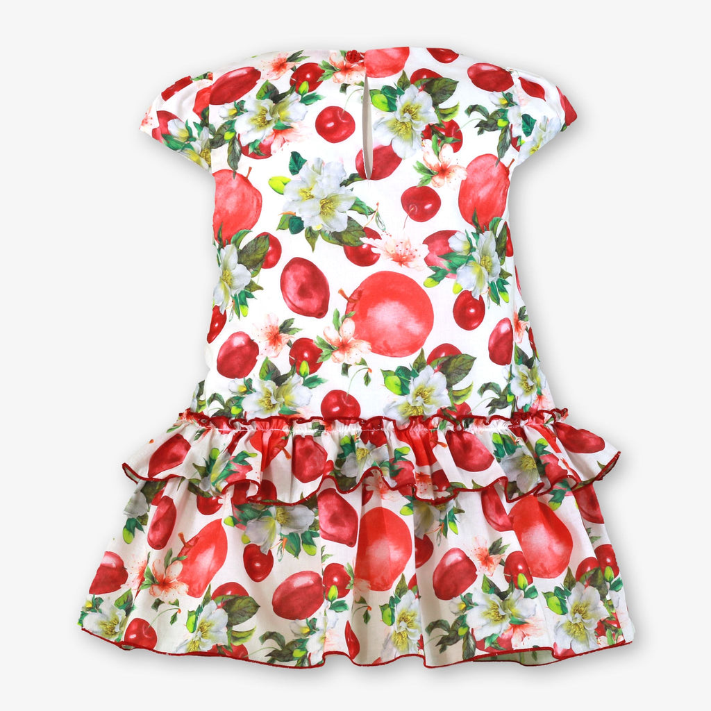 SS26 Miranda Girls Red Fruit Dress