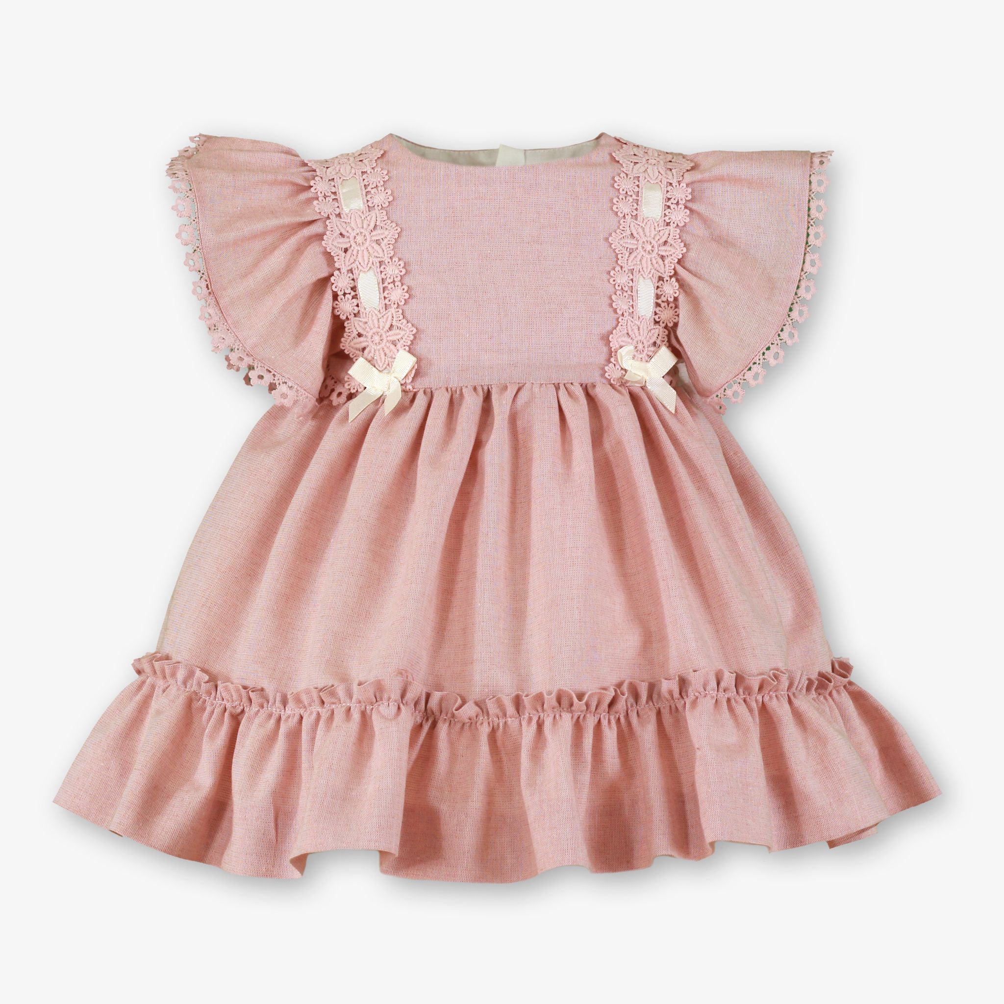 PRE ORDER SS26 Miranda Baby Girls Pink Dress