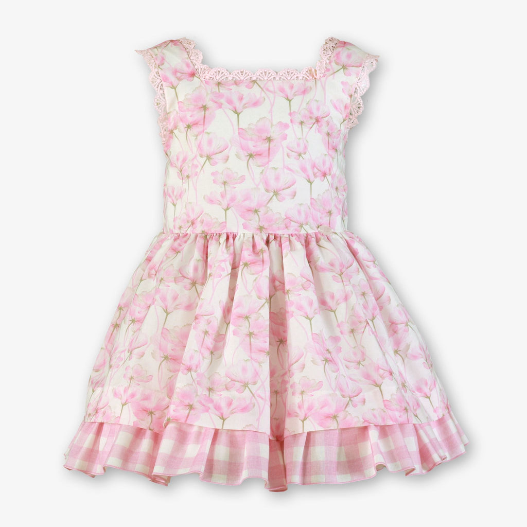 PRE ORDER SS26 Miranda Girls Pink Floral Dress