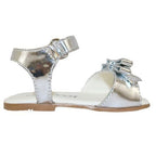 Sevva Toddler Girls Silver Bow Sandal - Alani