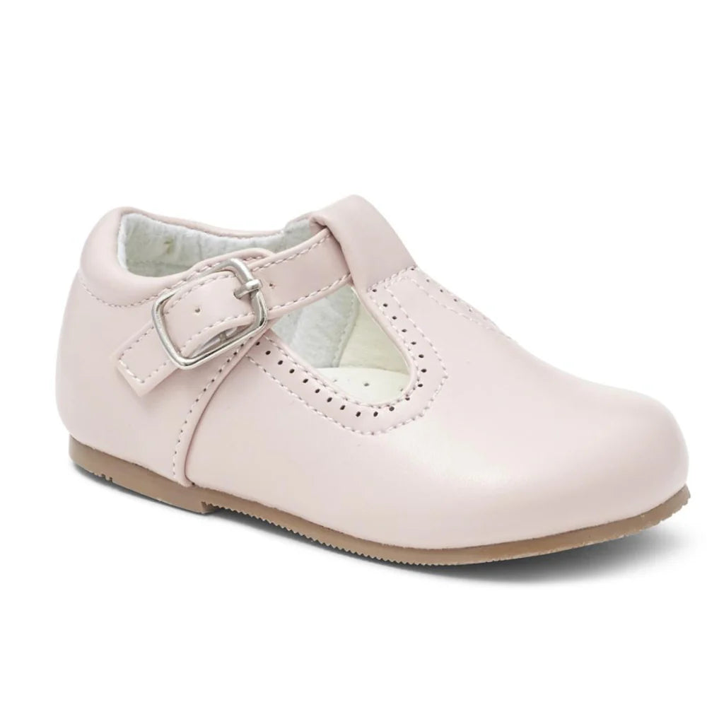 Sevva Unisex Faux Leather T-Bar Shoe - Amelia