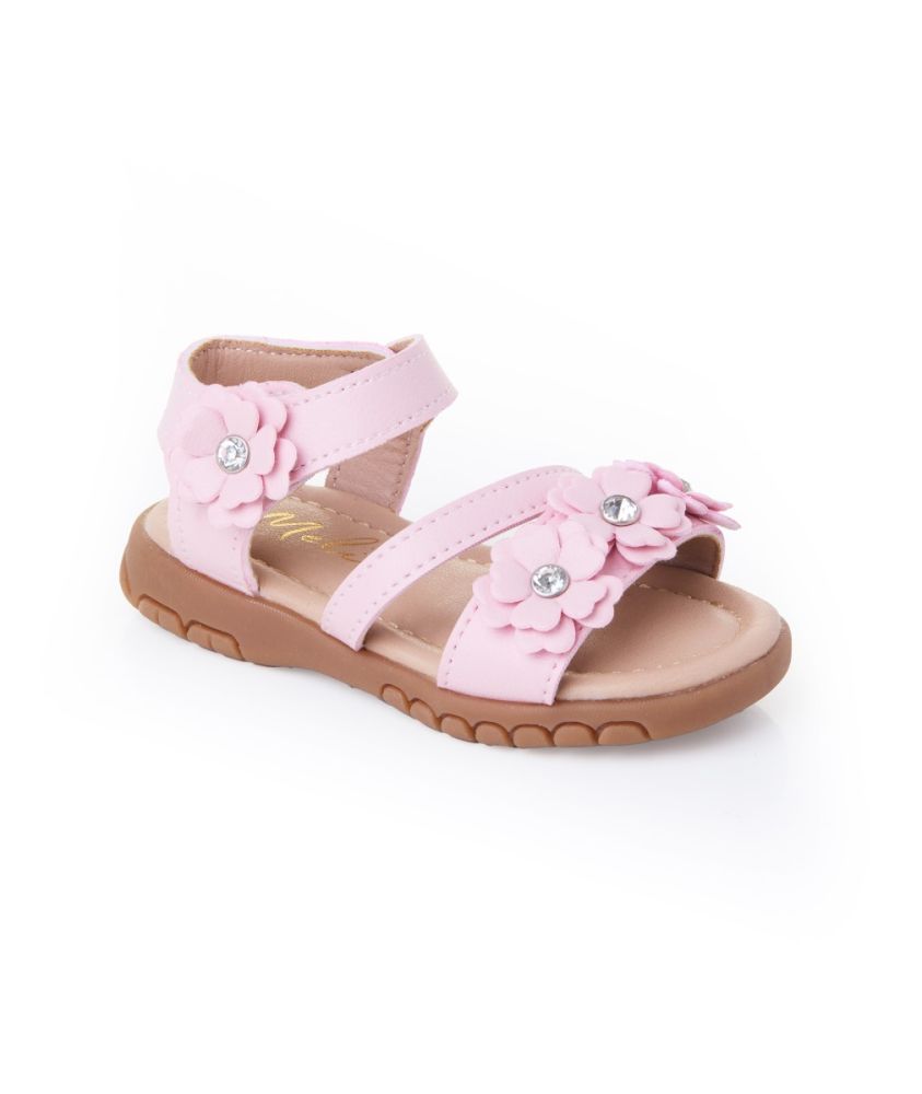 Sevva Girls Flower Open Toe Sandal 2 COLOURS - Arabella
