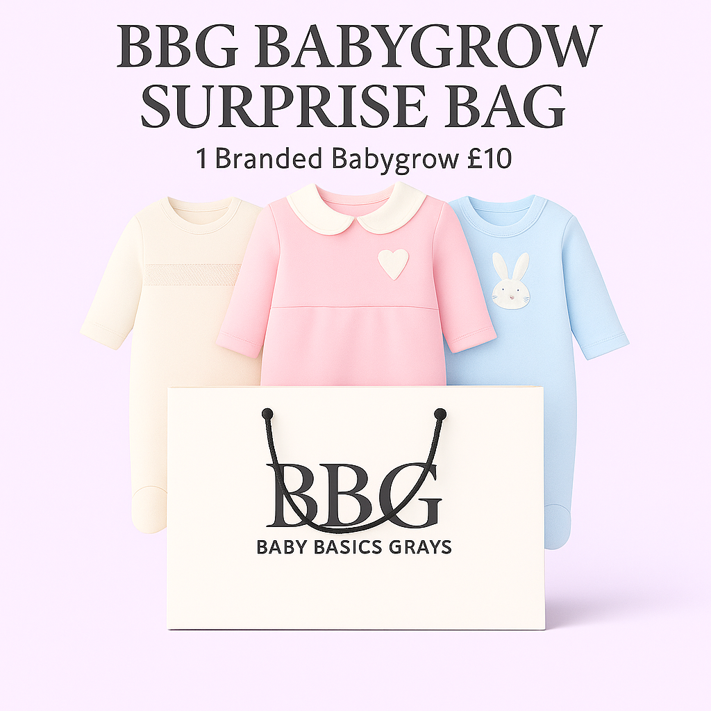 Branded Baby Grow Surprise Bag £10 (1 item) - Baby Girl, Baby Boy, Neutral Baby