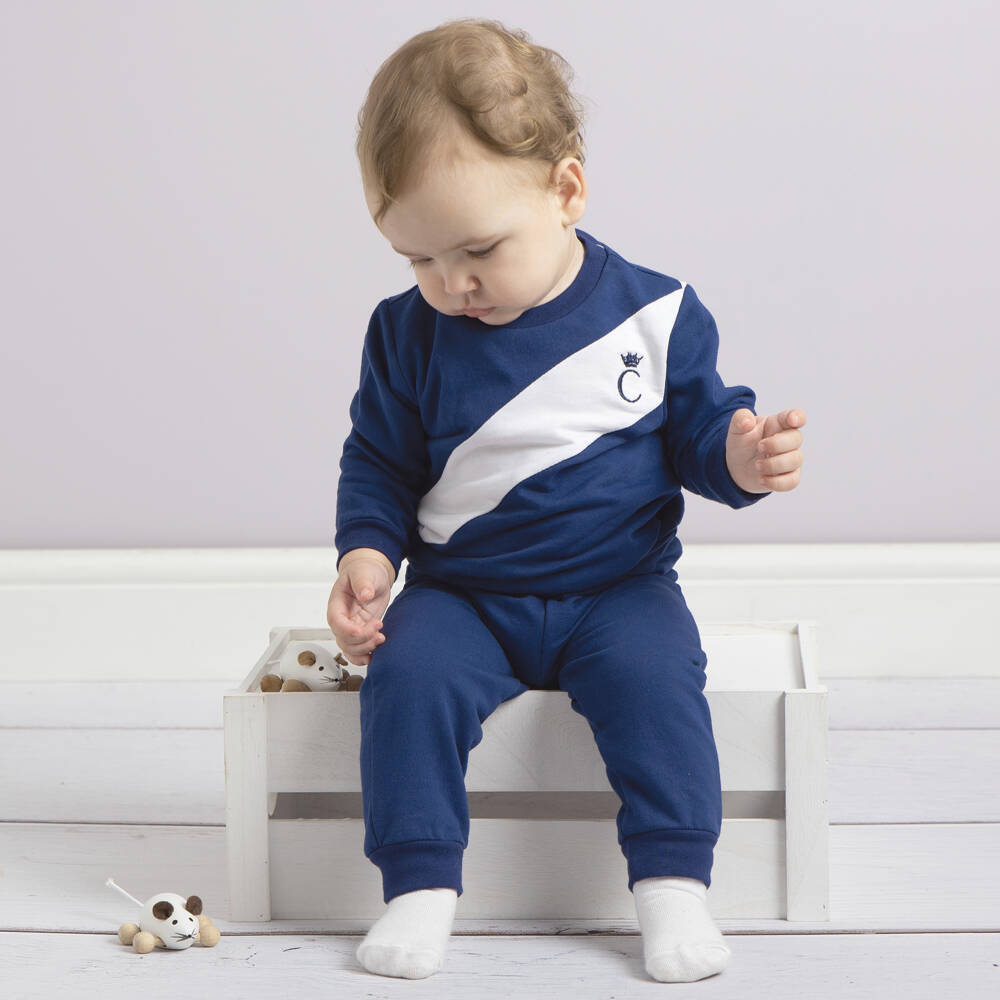 Caramelo Kids Boys Tracksuit - Navy