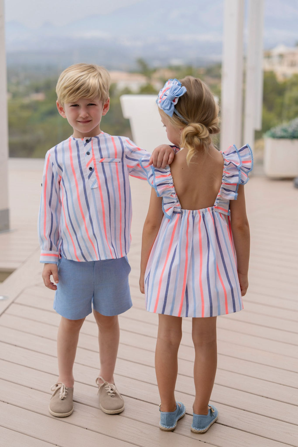 PRE ORDER SS26 Miranda Girls Stripe Dress