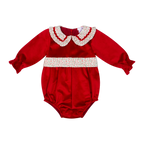 AW26 Deolinda Girls Tartan Romper