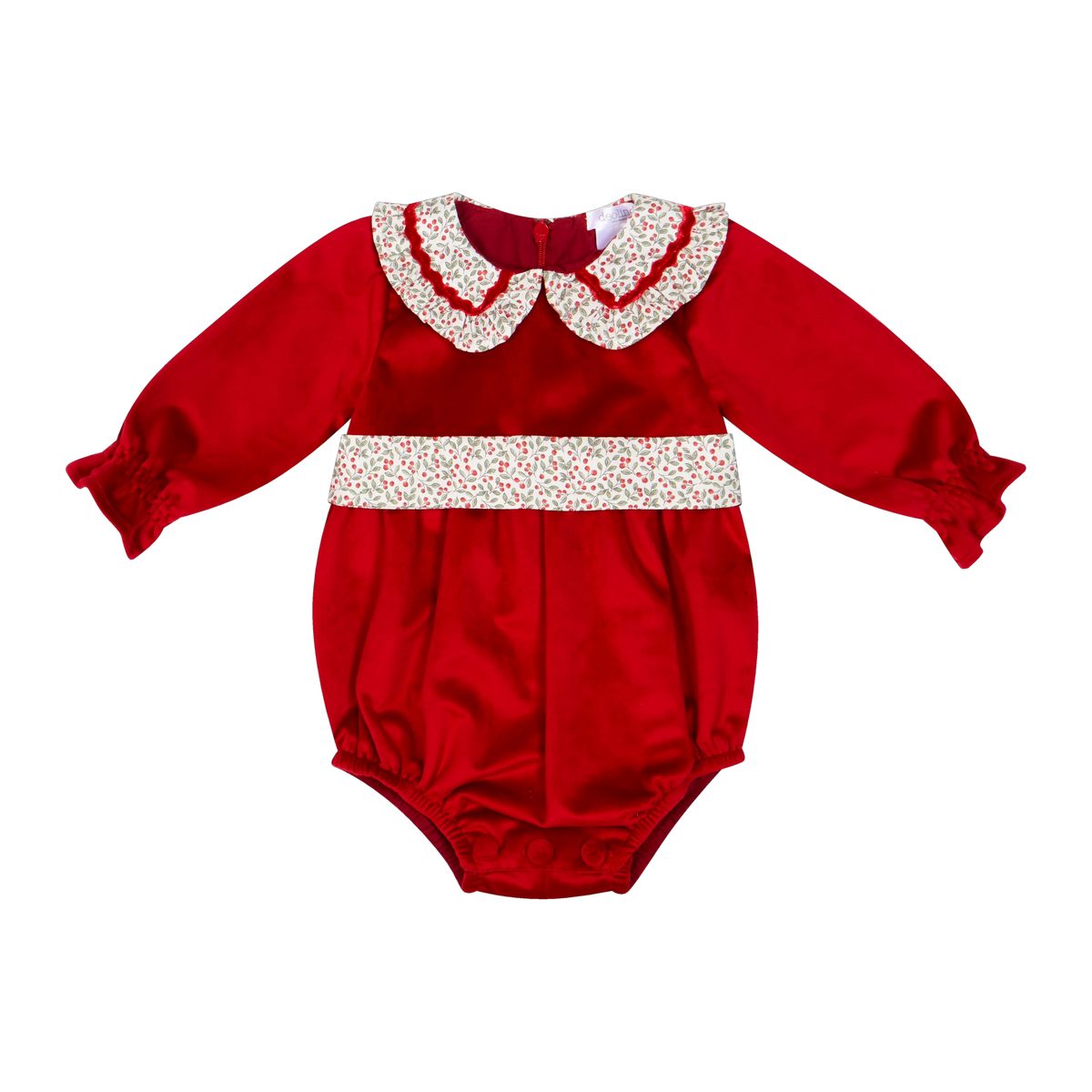 AW26 Deolinda Girls Tartan Romper