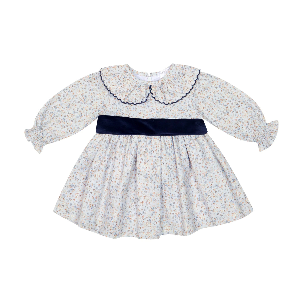 AW26 Deolinda Girls Blue Floral Dress
