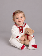 AW26 Chic by Deolinda Ivory Bow All in One