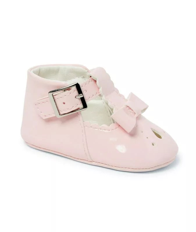 Sevva Baby Girls Patent Leather Bow Shoe 4 COLOURS - Harper