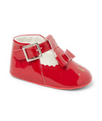 Sevva Baby Girls Patent Leather Bow Shoe 4 COLOURS - Harper