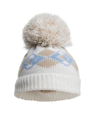 Baby Boys Knit Hat with Pom