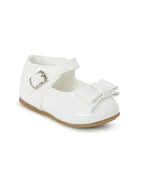 Sevva Girls Patent Leather Bow Shoe 2 COLOURS - Jemma
