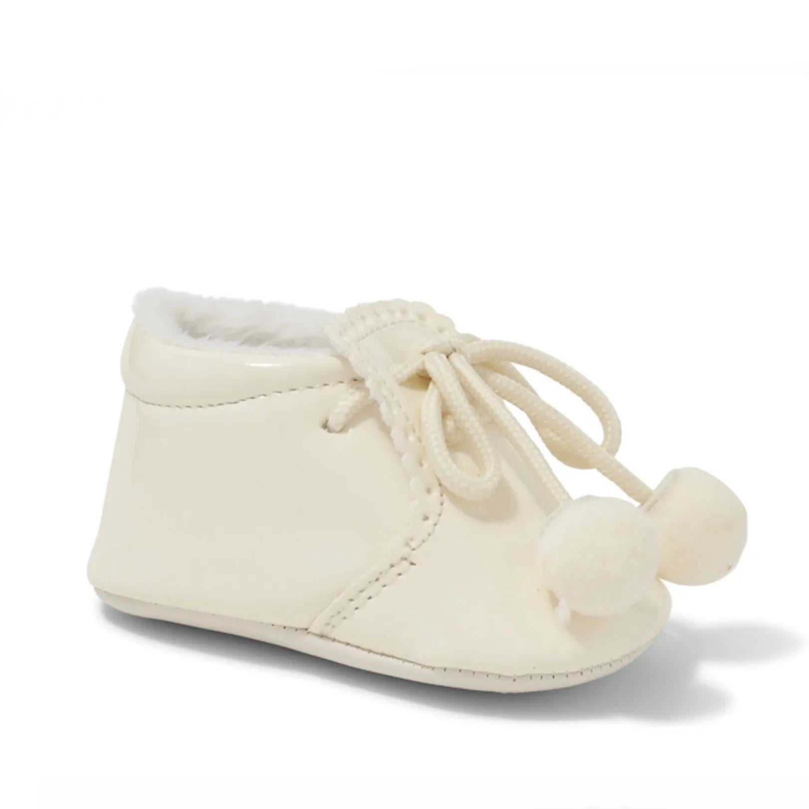 Sevva Baby Pom Pom Patent Leather Boot 8 COLOURS - Joe