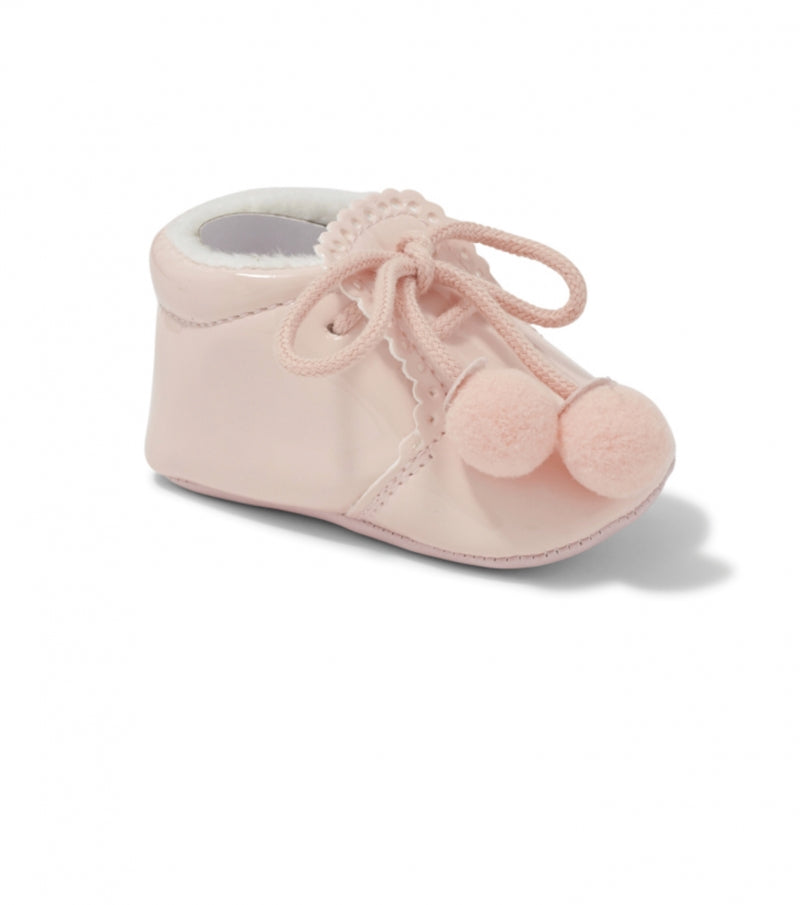 Sevva Baby Pom Pom Patent Leather Boot 8 COLOURS - Joe