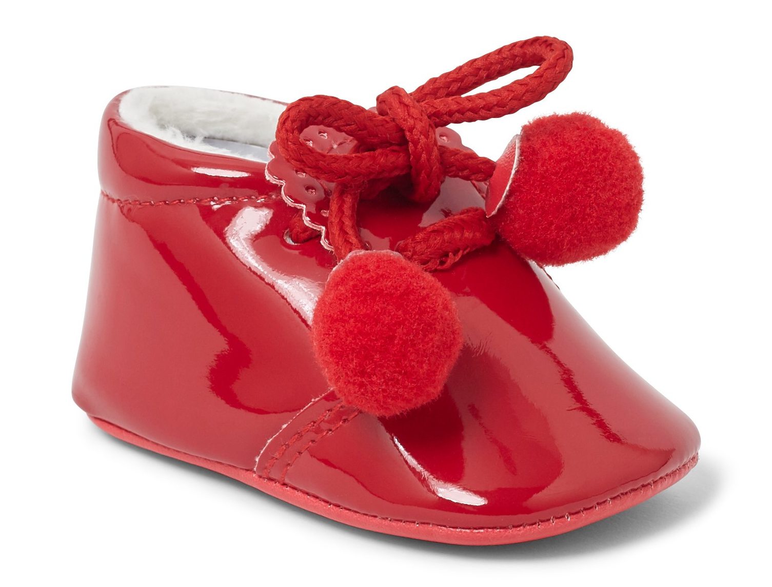 Sevva Baby Pom Pom Patent Leather Boot 8 COLOURS - Joe