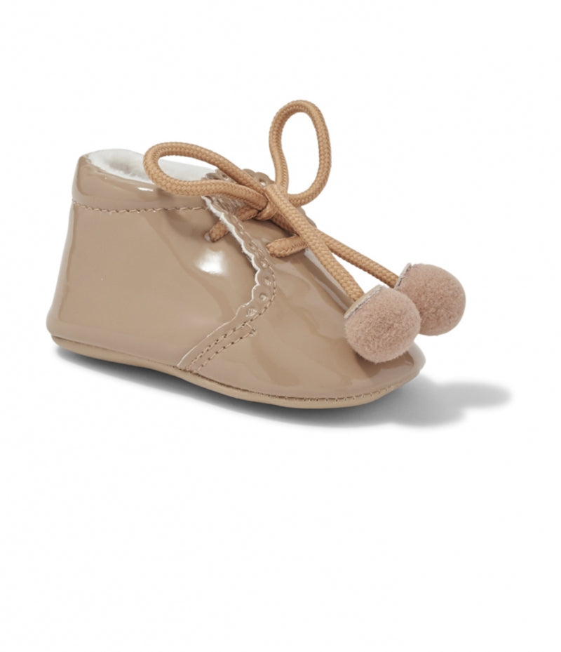 Sevva Baby Pom Pom Patent Leather Boot 8 COLOURS - Joe