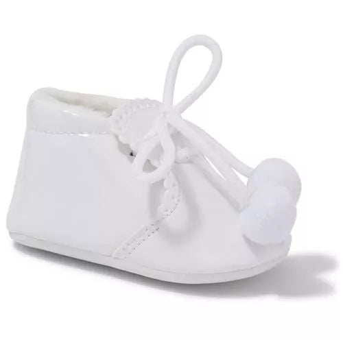 Sevva Baby Pom Pom Patent Leather Boot 8 COLOURS - Joe