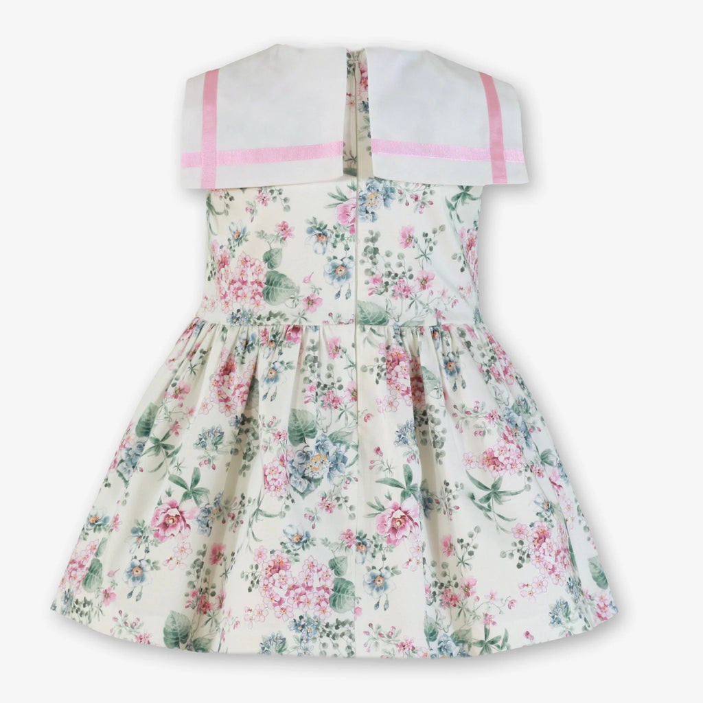 SS26 Miranda Girls Floral Print Sailor Dress