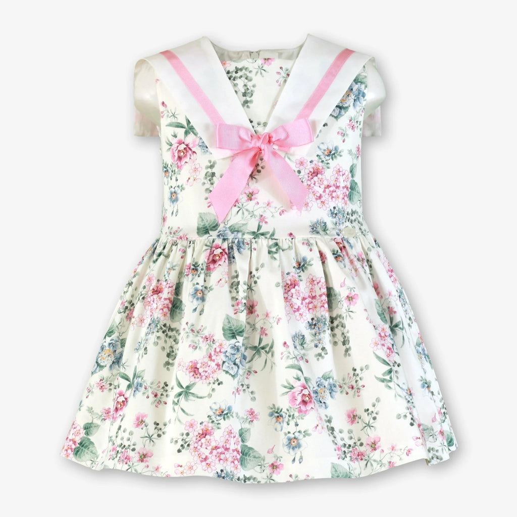 SS26 Miranda Girls Floral Print Sailor Dress