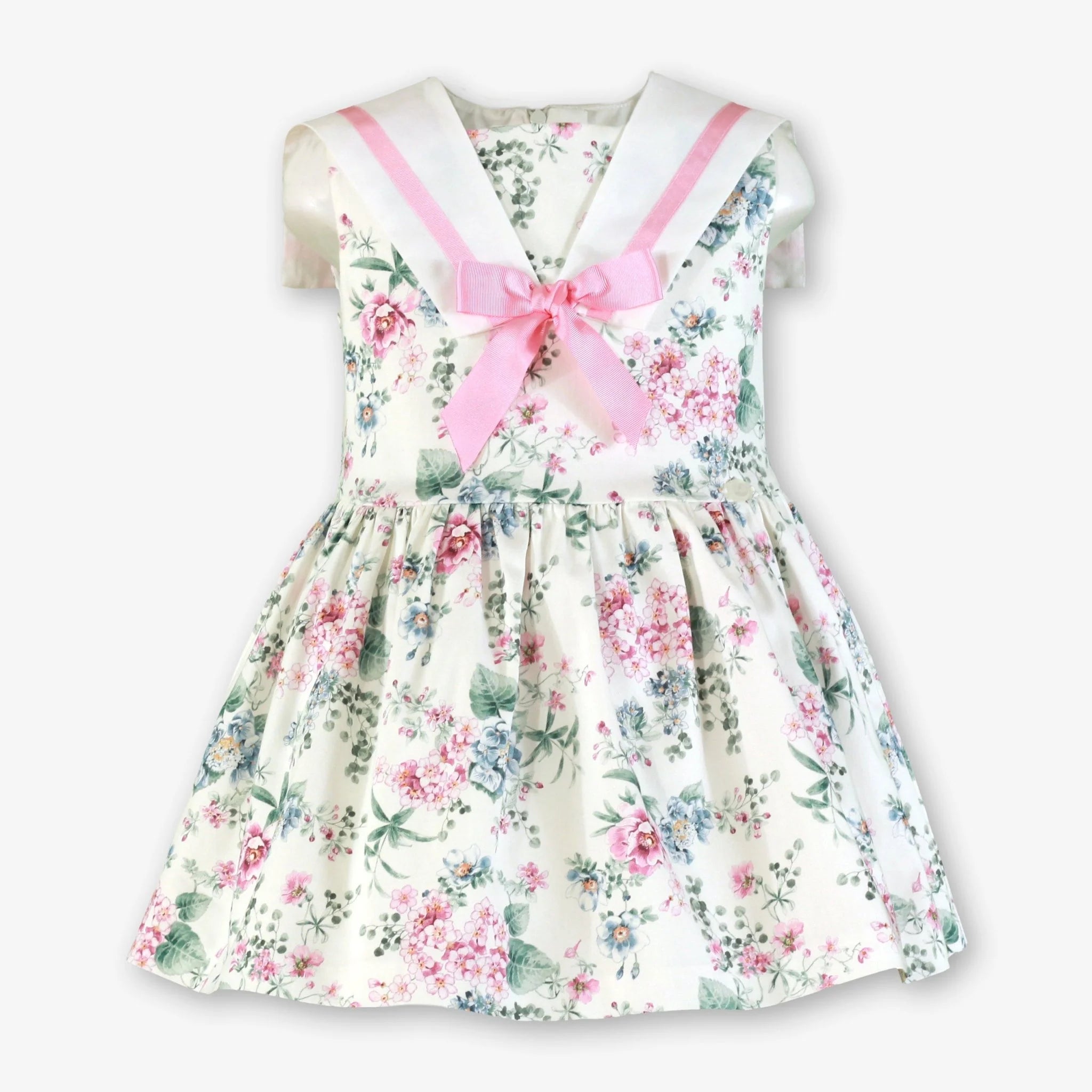 PRE ORDER SS26 Miranda Girls Floral Print Sailor Dress