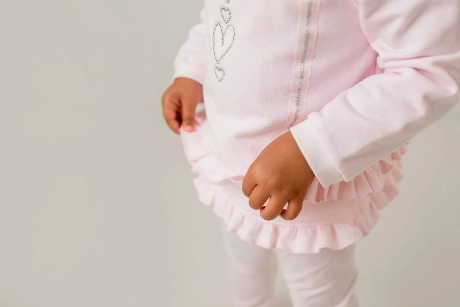 AW25 Pastels & Co Girls Martha Pink Legging Set