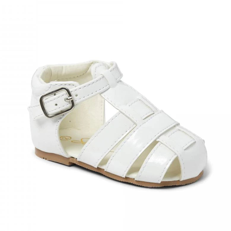 Sevva Boys Patent Leather Caged Sandals 3 COLOURS - Ralph