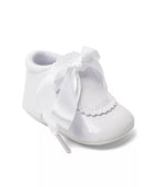 Sevva Baby Girls Patent Satin Bow Shoe 3 COLOURS - Rosie