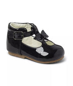 Sevva Toddler Girls Patent Leather Bow T-Bar Shoe (Multiple Colours) - Lily