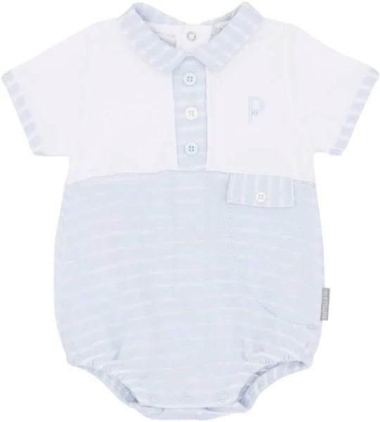 Patels & Co Boys Blue Romper Lyle 203C