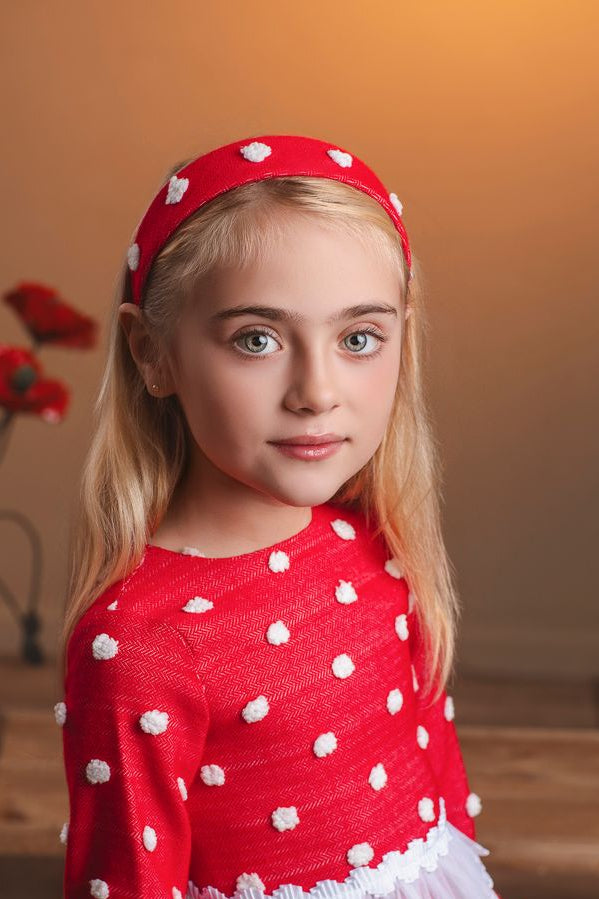 AW26 Rochy Girls Red Headband